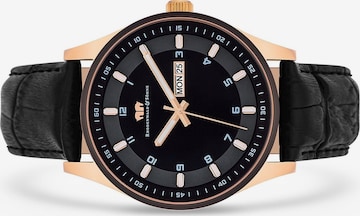 Rhodenwald & Söhne Analog Watch 'Couragian' in Black