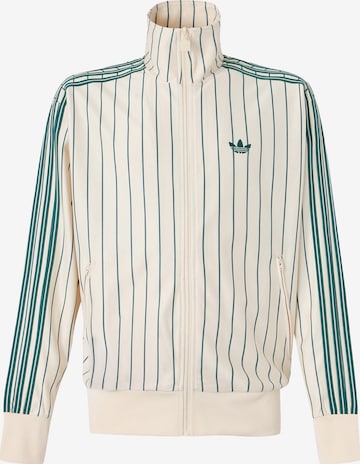 ADIDAS ORIGINALS Ζακέτα φούτερ 'FIREBIRD' σε μπεζ: μπροστά