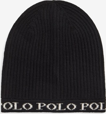 Polo Ralph Lauren Σκούφος σε μαύρο: μπροστά