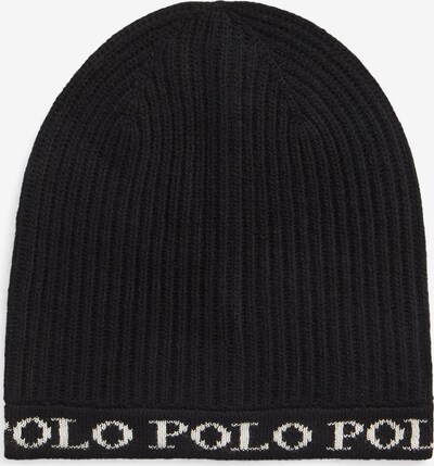 Polo Ralph Lauren Beanie in Black / White, Item view
