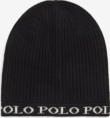 juoda Polo Ralph Lauren Megzta kepurė: priekis
