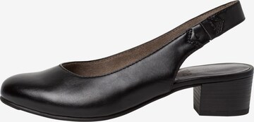 JANA Slingpumps in Schwarz