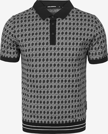 Karl Lagerfeld - Camiseta en negro: frente