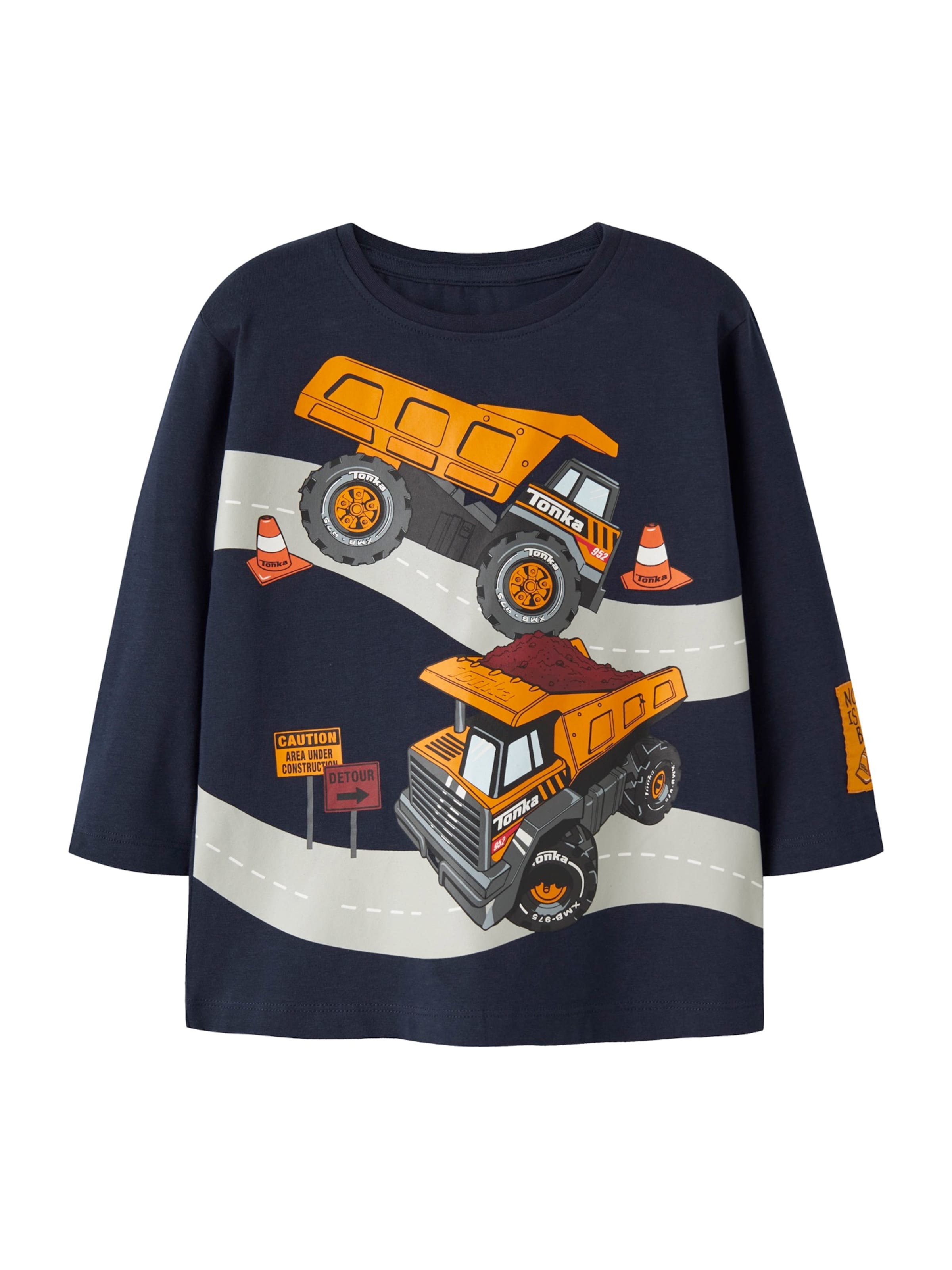NAME IT Shirt 'NMMNIAL TONKA' in Blauw: voorkant
