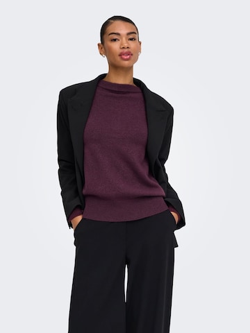 JDY Sweater 'Rue' in Red