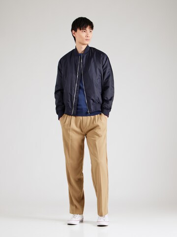 Loosefit Pantalon à plis 'JPSTKarl Julian' JACK & JONES en beige