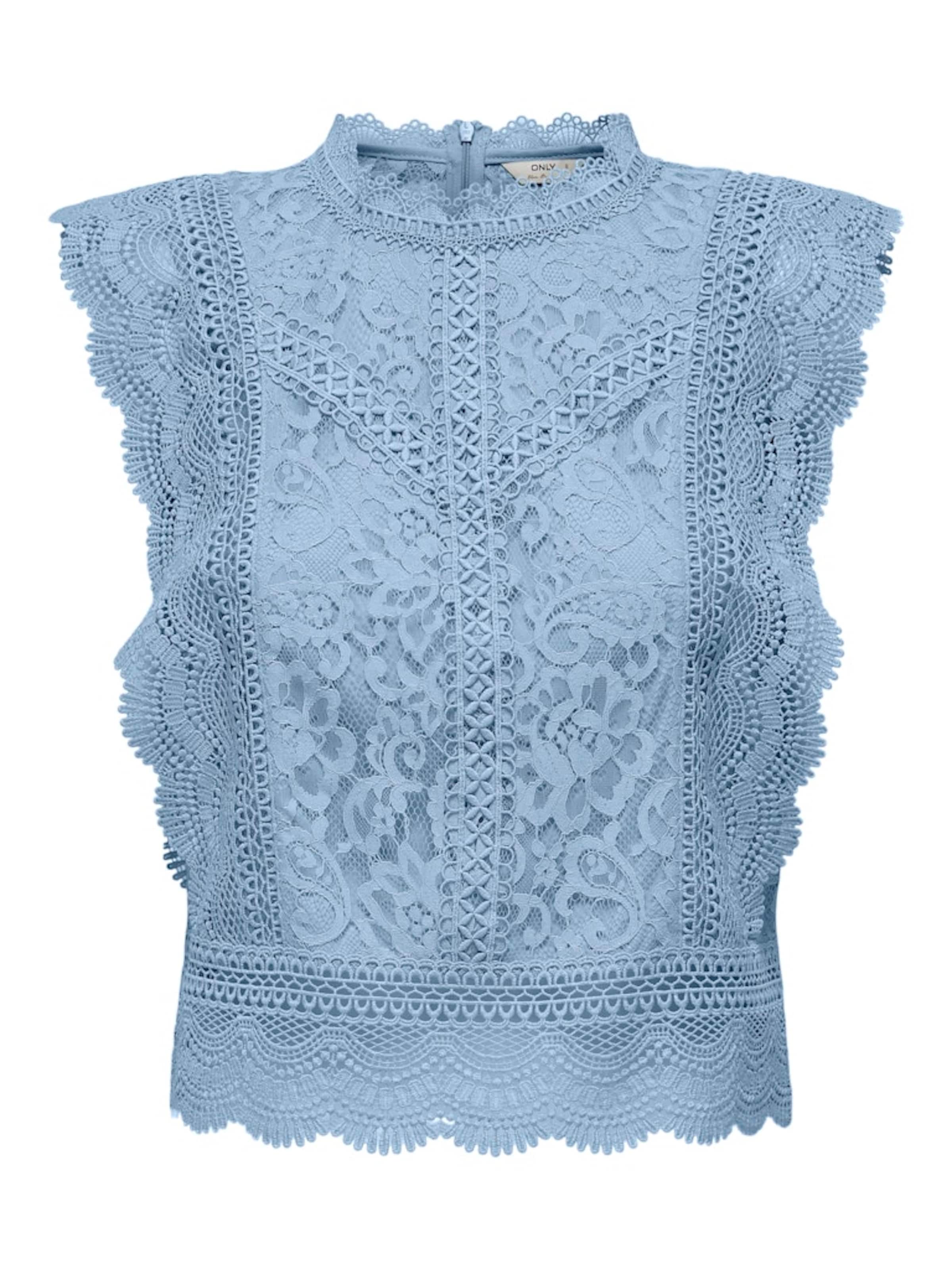 ONLY Bluse 'ONLKARO' i blå: forside