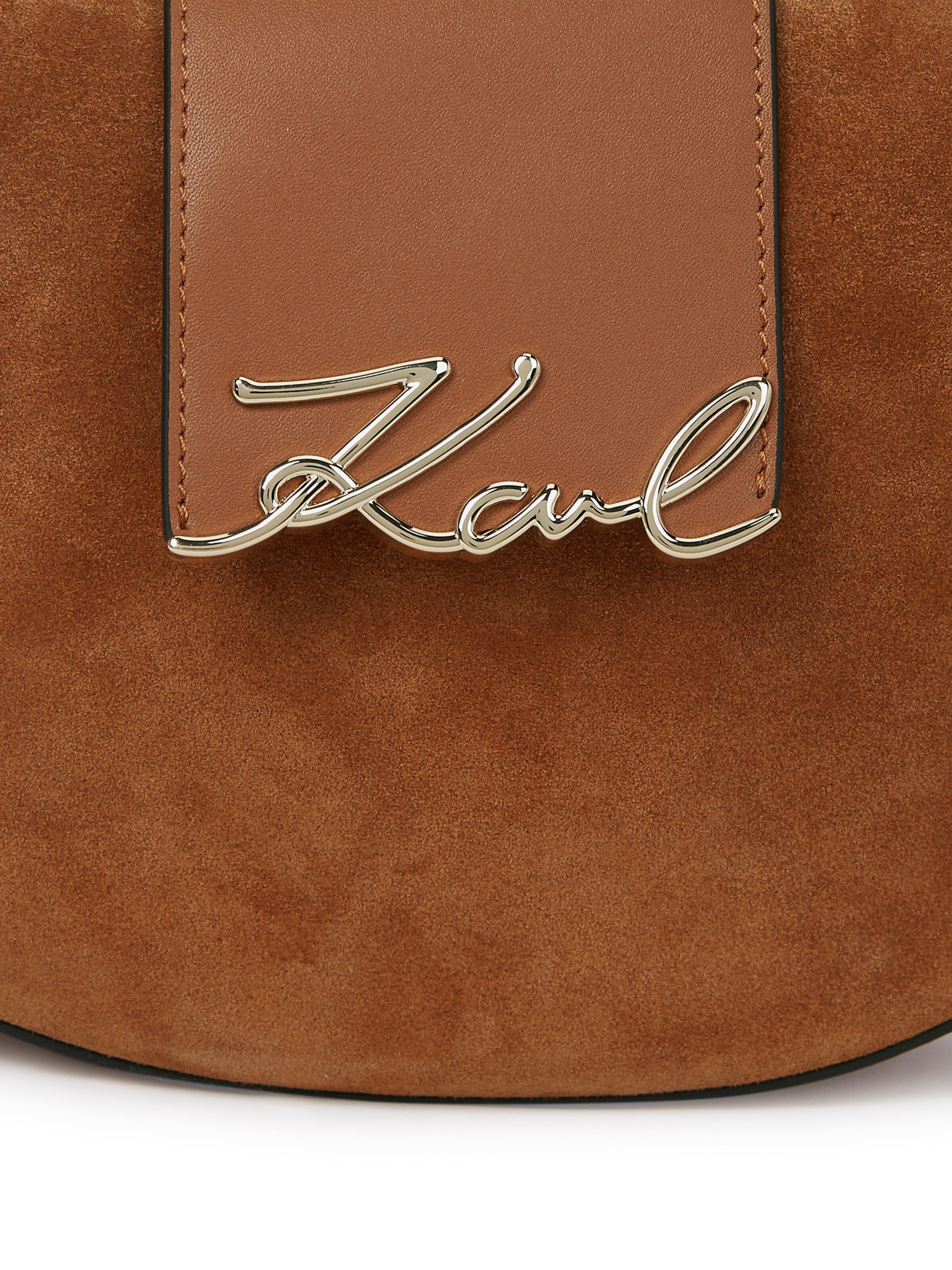 Karl Lagerfeld - Bolso de hombro en marrón