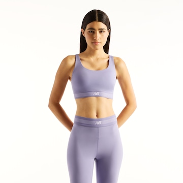 new balance Sport bh 'AC Train Bra' in Lila: voorkant