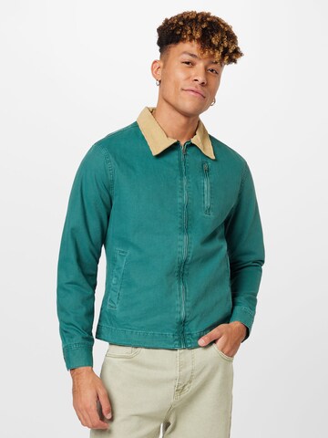 Cotton On Between-season jacket in Green: front