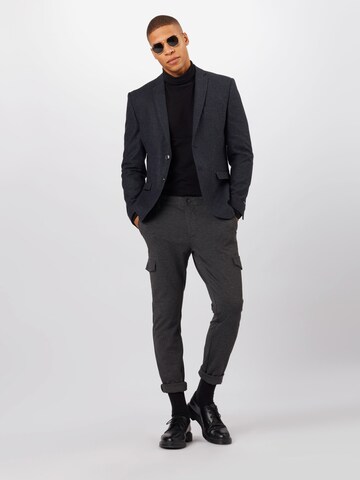 Coupe slim Veste de costume JACK & JONES en bleu