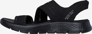 SKECHERS Sandale in Schwarz: Vorderseite