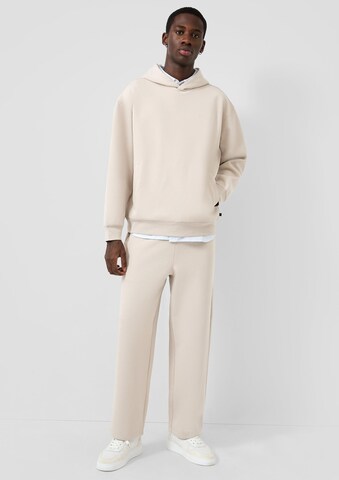 Sweat-shirt QS en gris