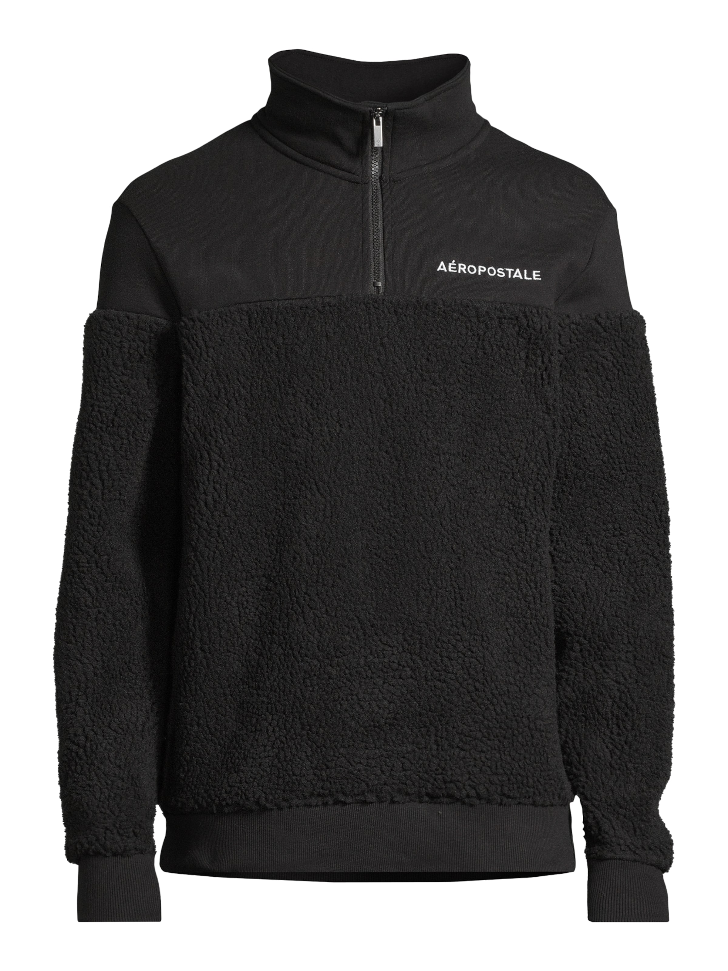 AÉROPOSTALE Sweatshirt i svart: framsida