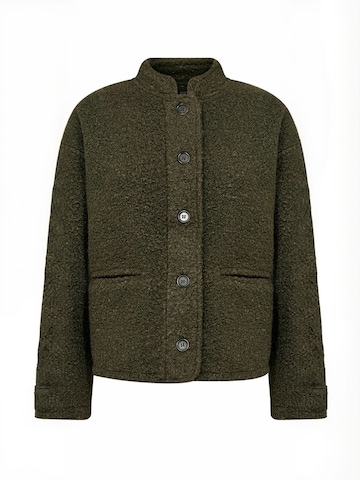 Soyaconcept - Chaqueta de entretiempo ' SC-SHAIMA ' en verde: frente