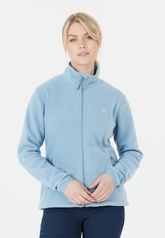 Whistler Functionele fleece jas 'Cocoon' in Blauw: voorkant