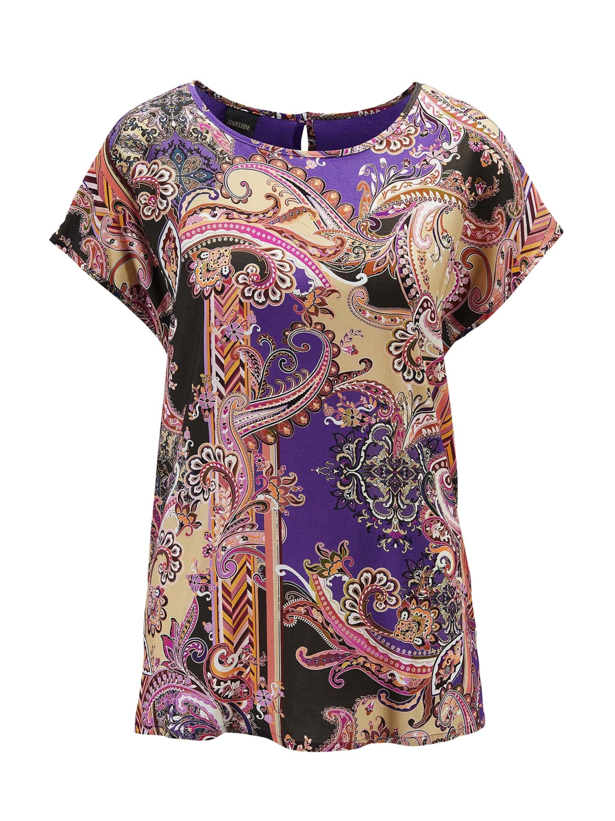 Chemisier MADELEINE en violet : devant