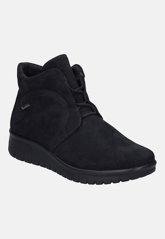 JOSEF SEIBEL Lace-up bootie 'Calais 80' in Black