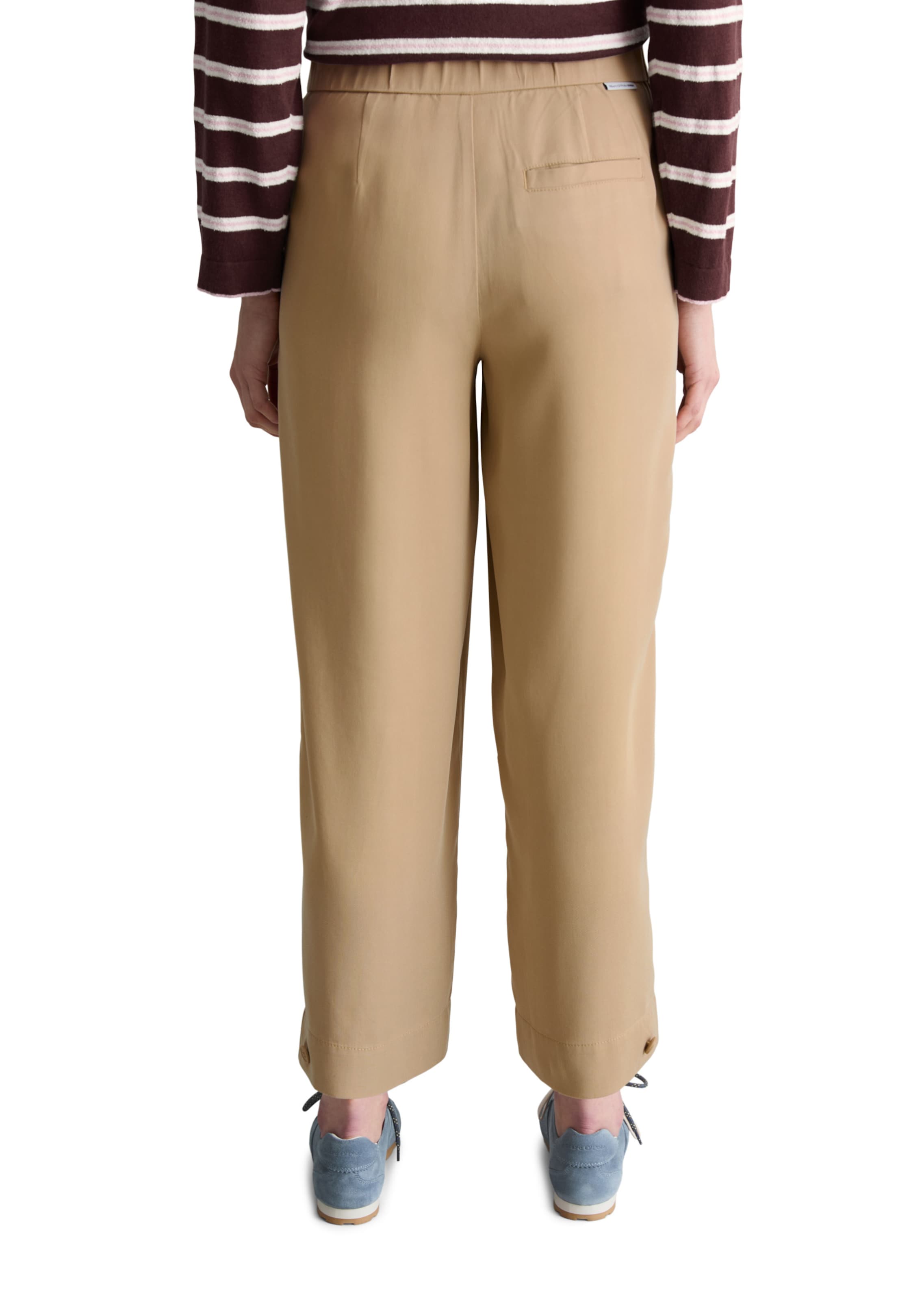 Marc O'Polo DENIM Barrel Trousers in Beige