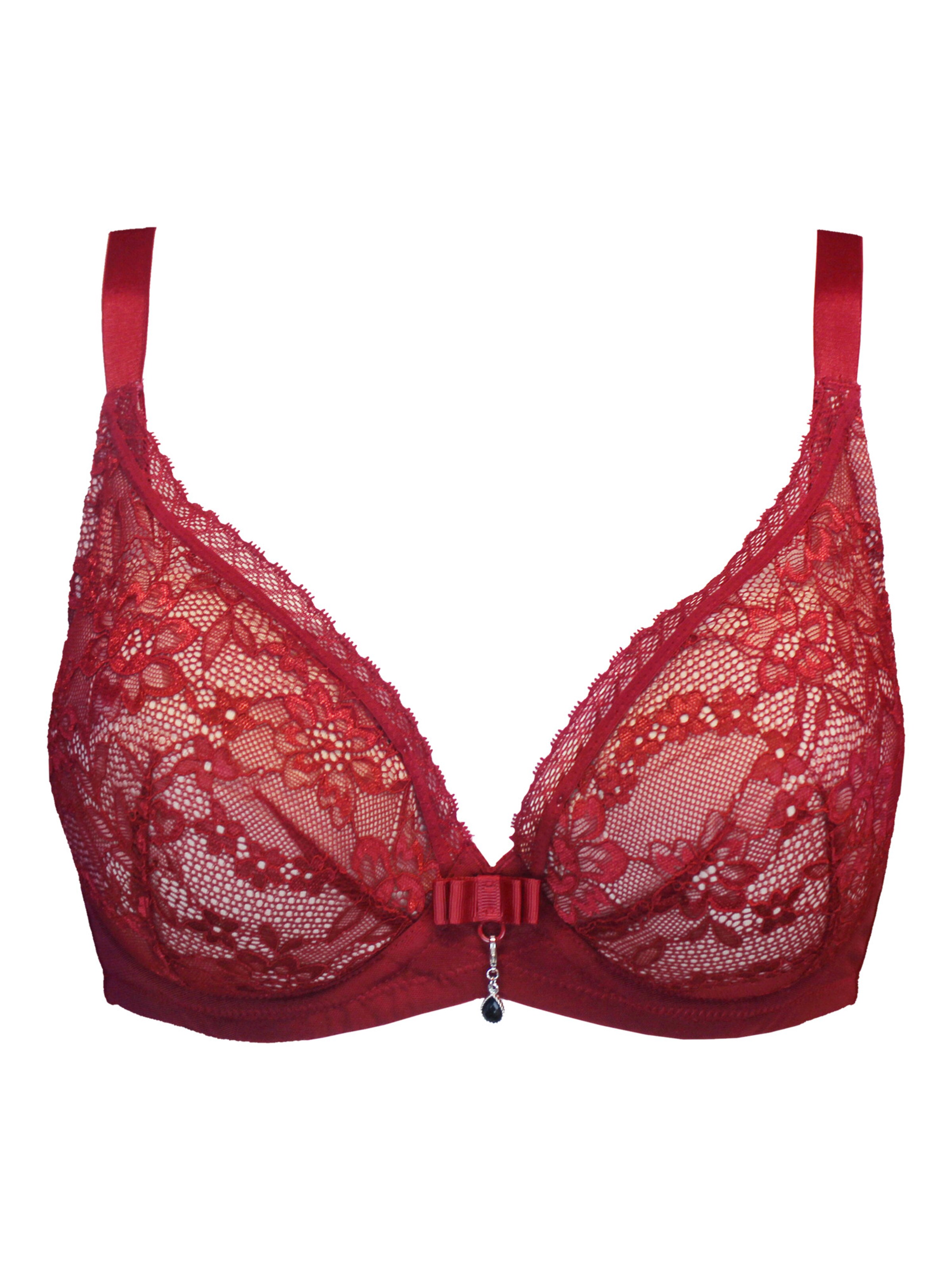 SugarShape Bra 'Valerie' in Red: front