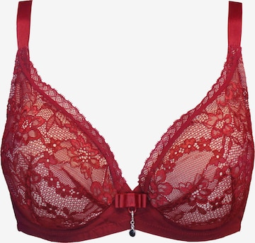 SugarShape Bra 'Valerie' in Red: front