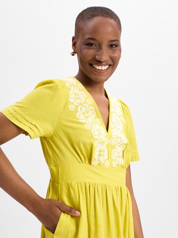 Ambiance Kleid in Gelb