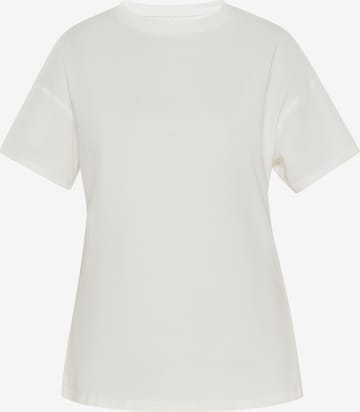 T-shirt RISA en blanc : devant