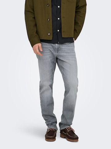 Only & Sons Regular Jeans 'ONSWOLF' in Grijs