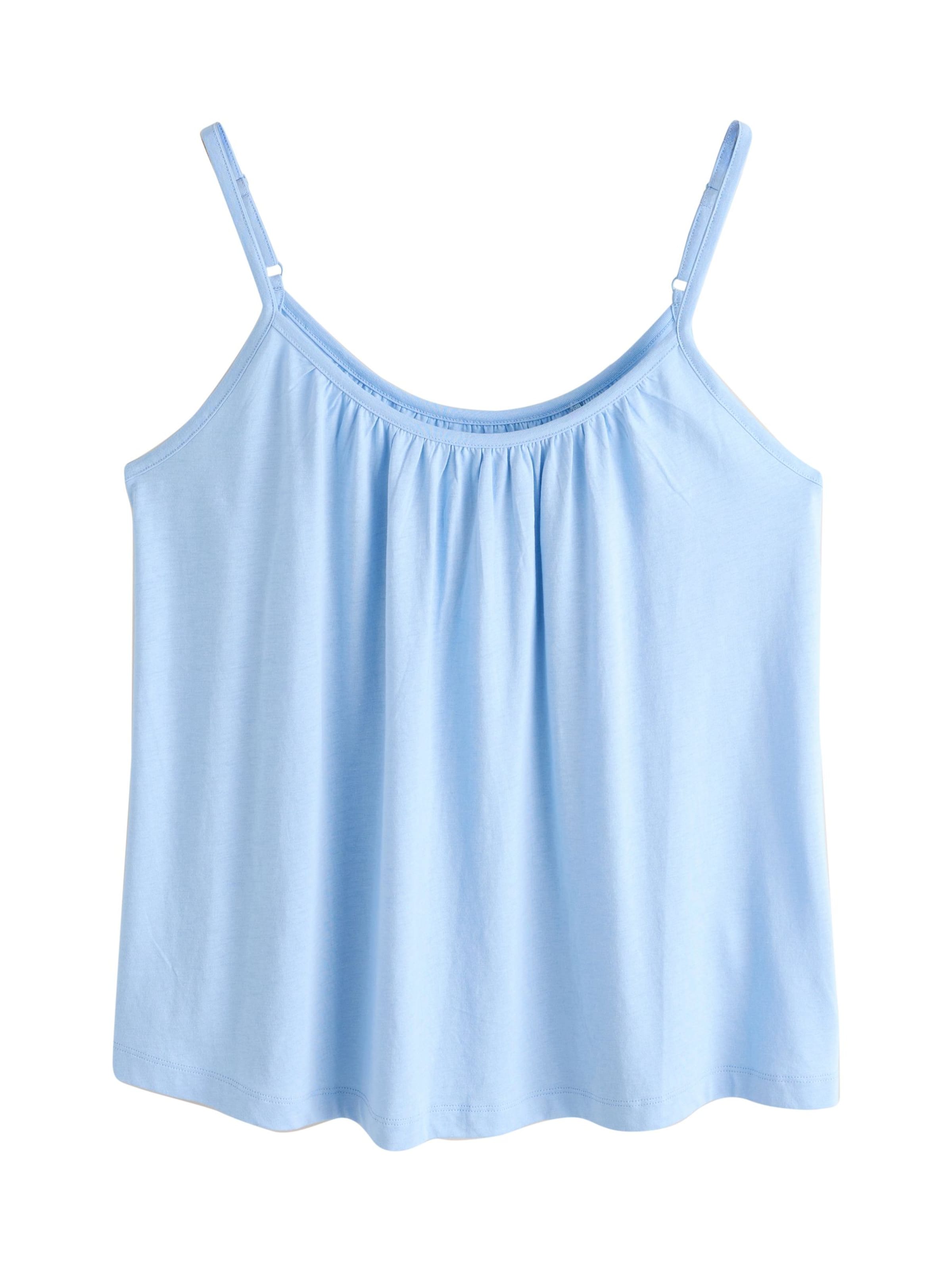 Top de la Next pe albastru: față