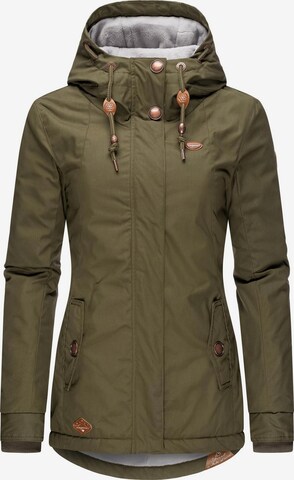 Ragwear Winterjacke 'Monade' in Khaki | ABOUT YOU