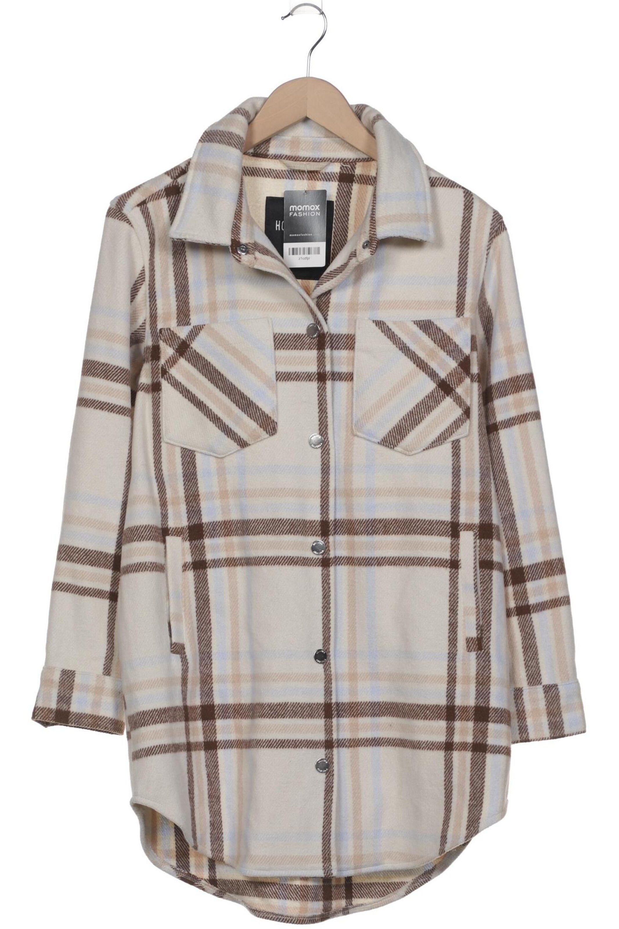 HOLLISTER Jacket & Coat in S in Beige: front