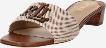 Lauren Ralph Lauren Mule 'FAY' in Beige: front