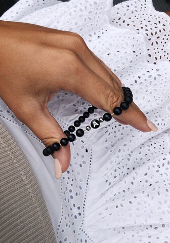 GOOD.designs Armband 'A' in Zwart