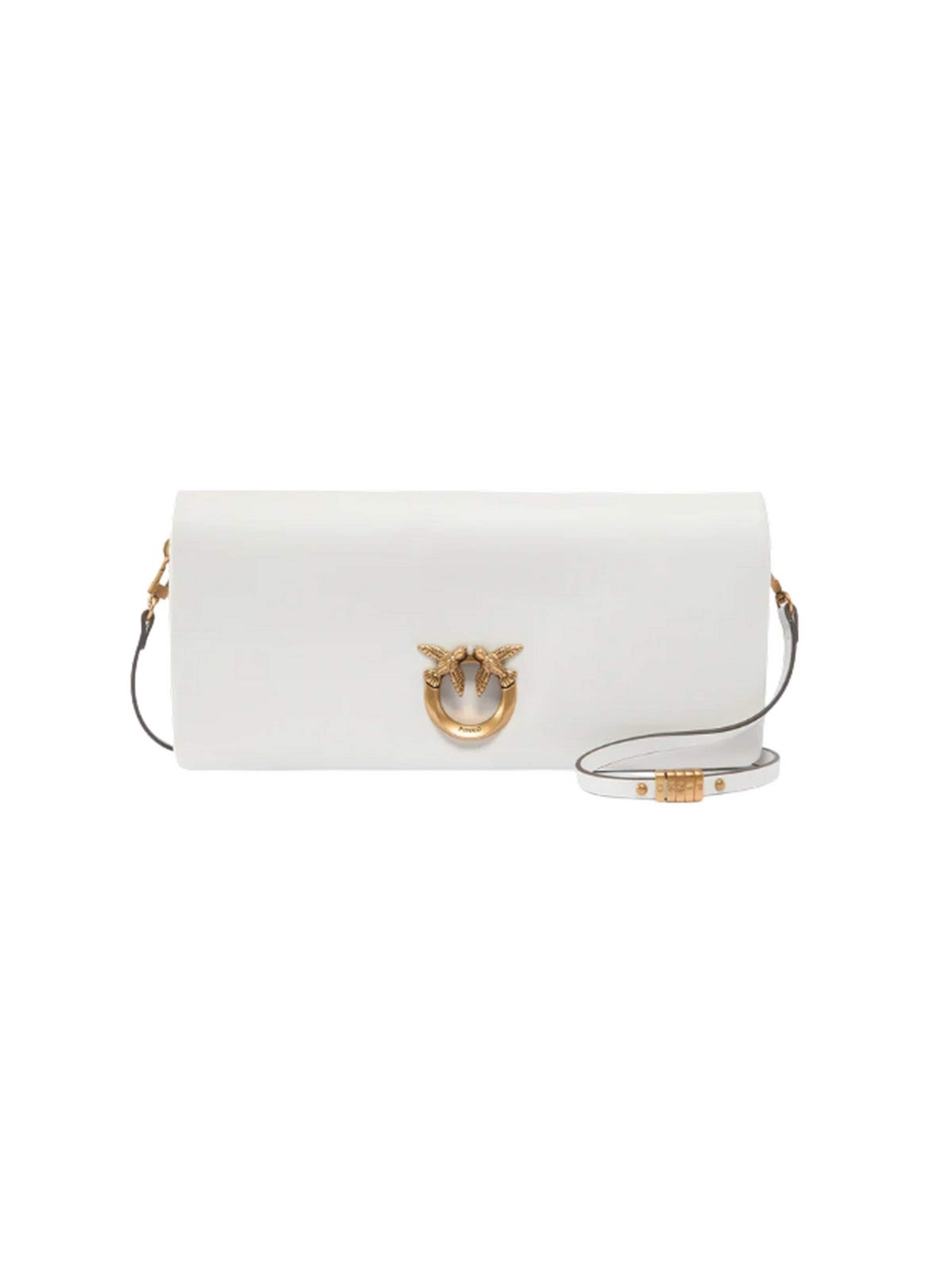 PINKO - Bolso de hombro en blanco: frente