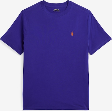 Tricou de la Polo Ralph Lauren pe albastru: față