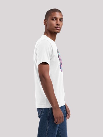 T-Shirt 'TV Times Jeremy Beadle 1982 Pop Art' F4NT4STIC en blanc