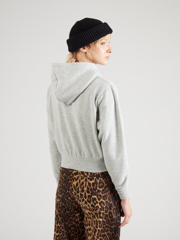 Monki Sweat jacket in Grey