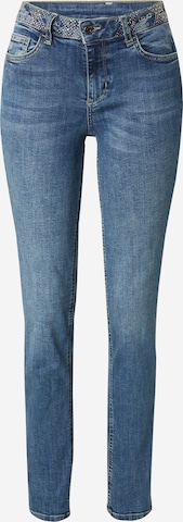 Liu Jo Slimfit Jeans 'MAGNETIC' in Blauw: voorkant