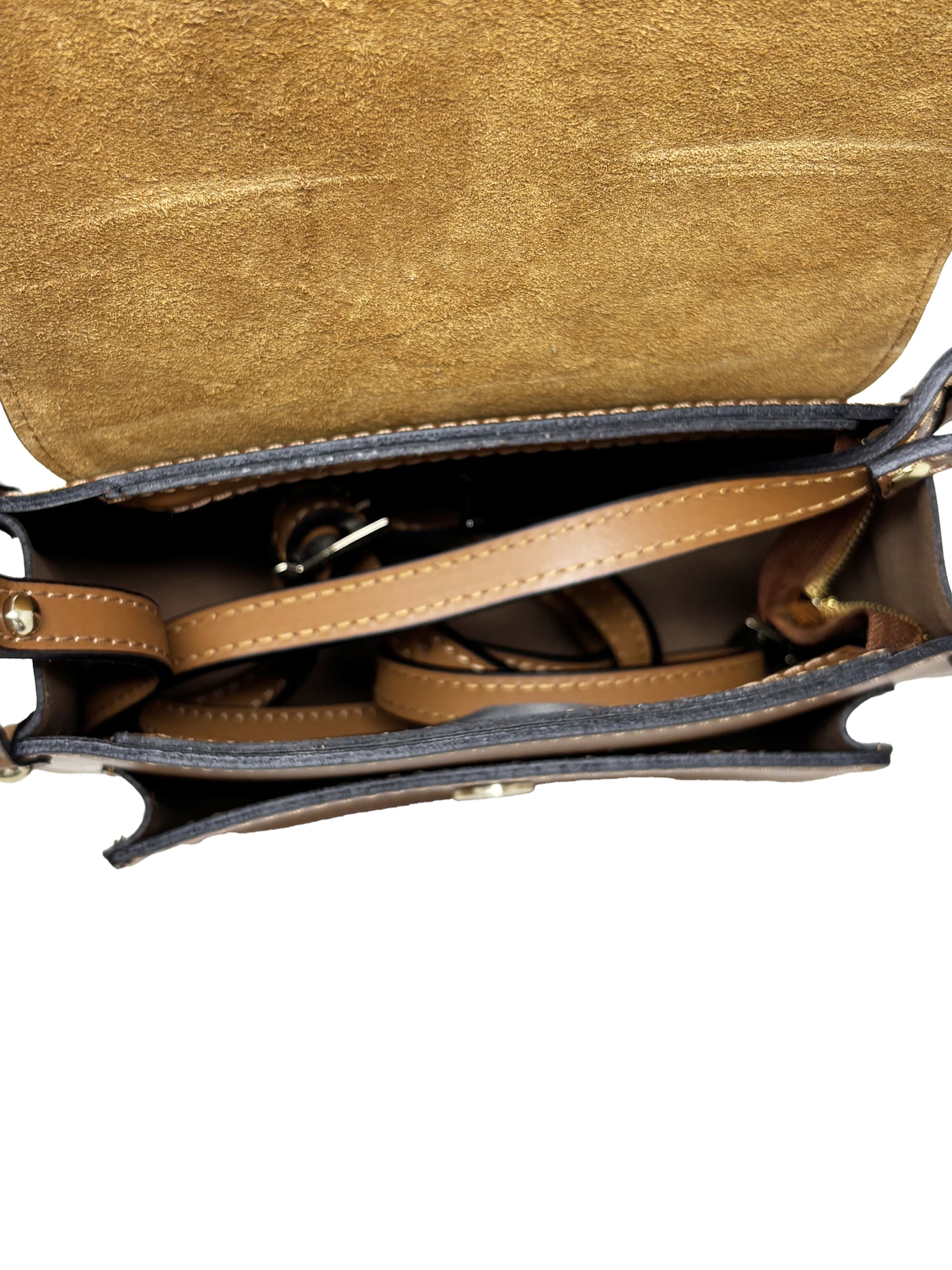 CHICCA BORSE Schoudertas in Bruin