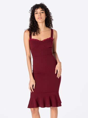 WAL G. Dress 'CARLA' in Red: front