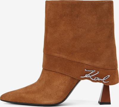 Karl Lagerfeld Stiefelette in cognac, Produktansicht