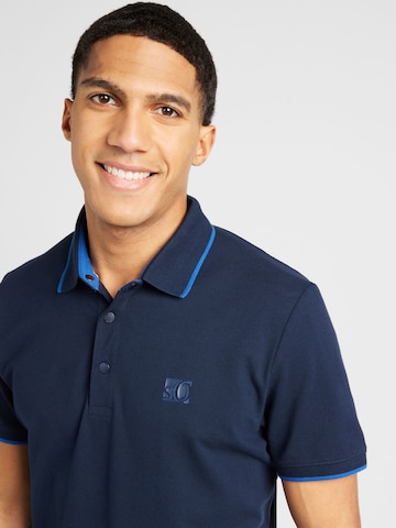 s.Oliver Poloshirt in Blau