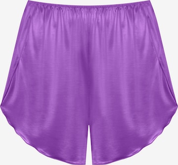 Pantalon de pyjama Mey en violet : devant