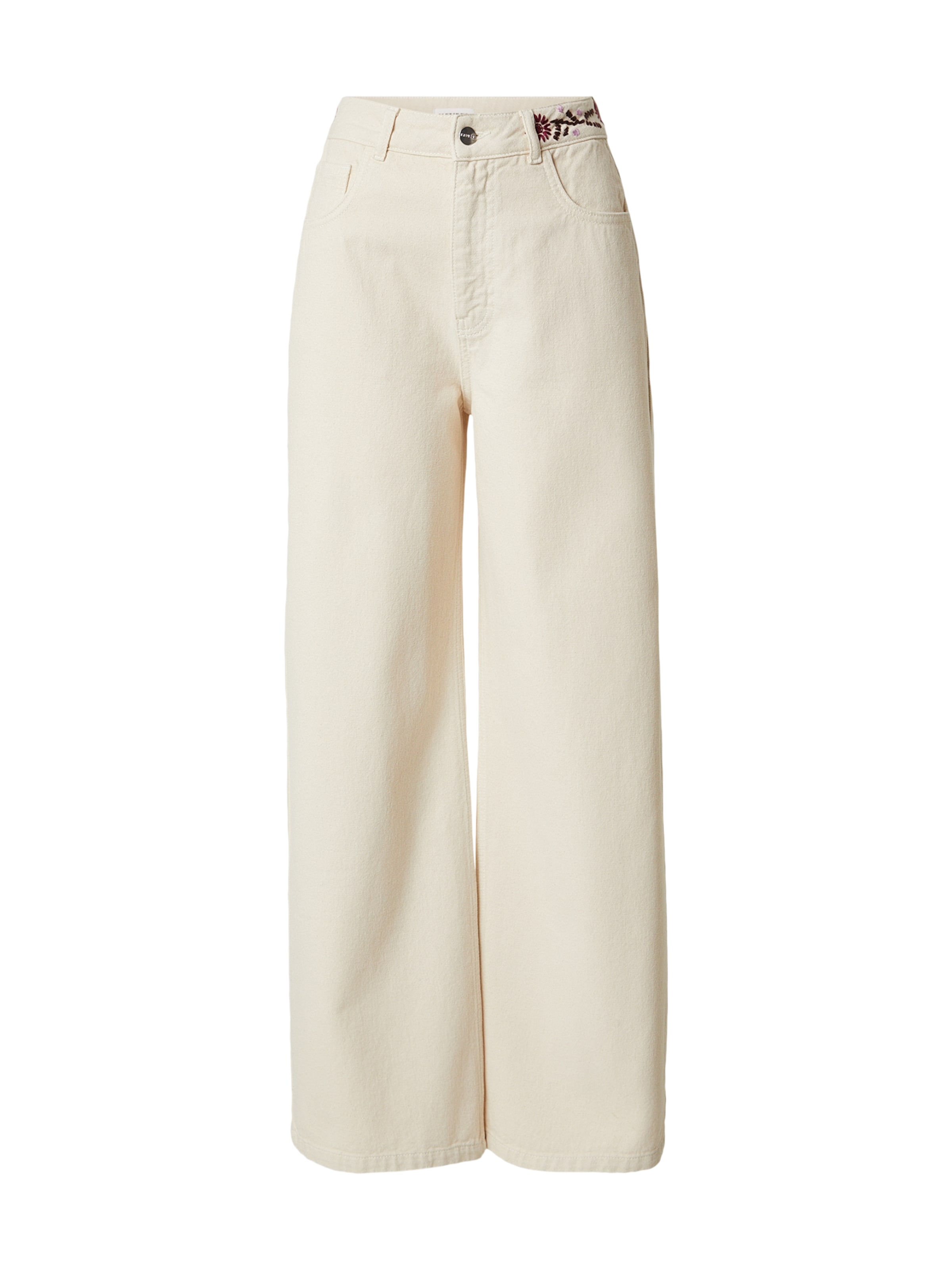 KAVAZI - Loosefit Vaquero en blanco: frente