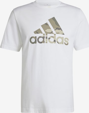 T-Shirt fonctionnel ADIDAS SPORTSWEAR en blanc : devant