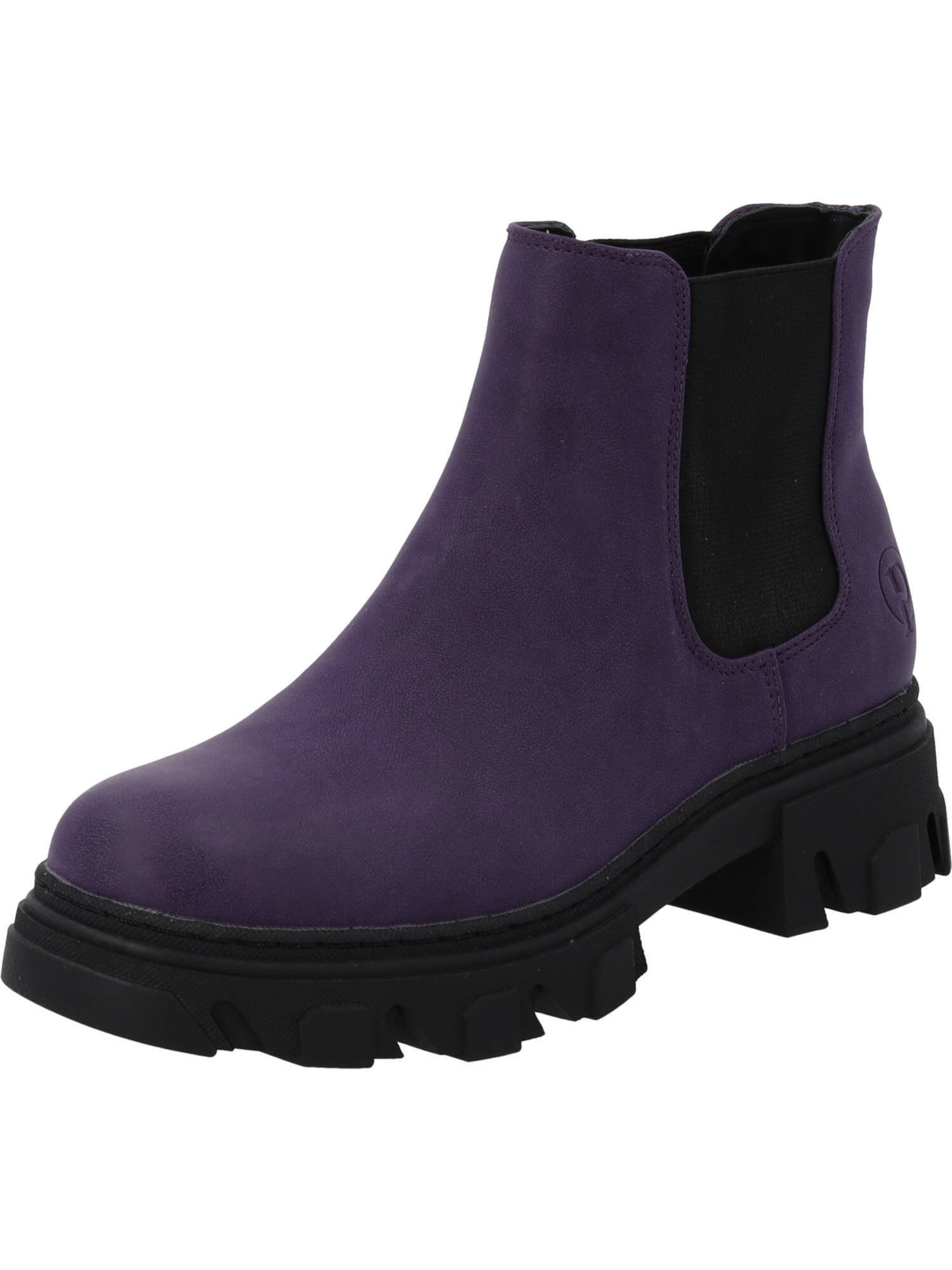 Chelsea Boots 'Paros' Palado en violet : devant