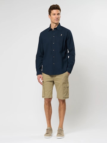 MCS Regular fit Overhemd in Blauw