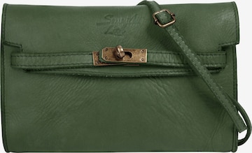Samantha Look Crossbody Bag in Green: front
