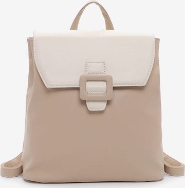 Emily & Noah Backpack ' Lille  ' in Beige: front