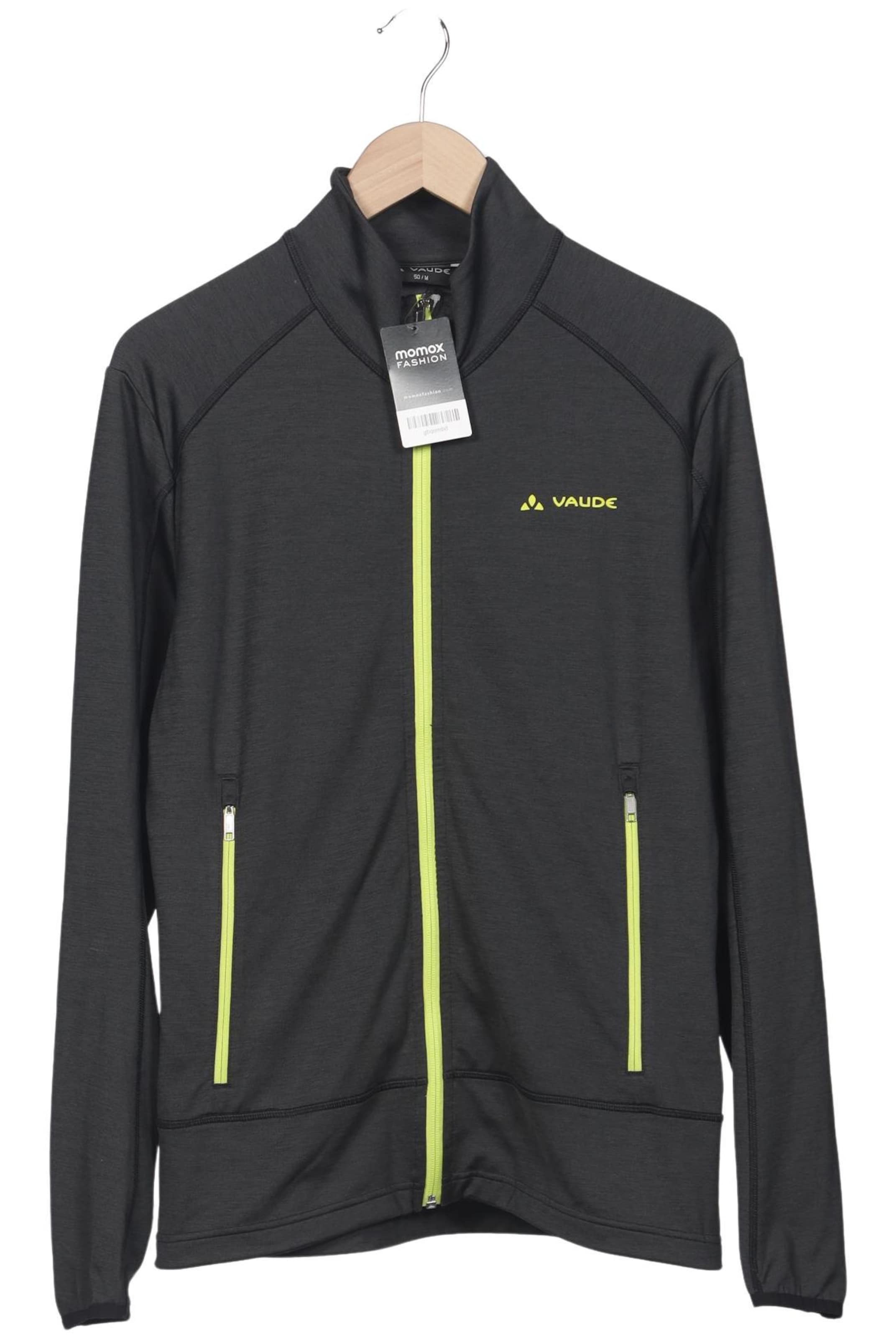 VAUDE Sweatshirt & Zip-Up Hoodie in M-L in Grey: front
